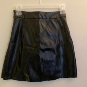 Mini Pleather Skirt
